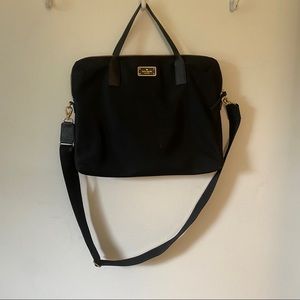 Black Kate Spade laptop sleeve with strap. In great condition!